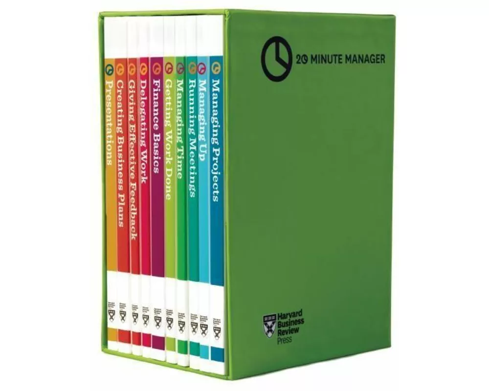 HBR 20-Minute Manager Boxed Set (10 Books) (HBR 20-Minute Manager Series)