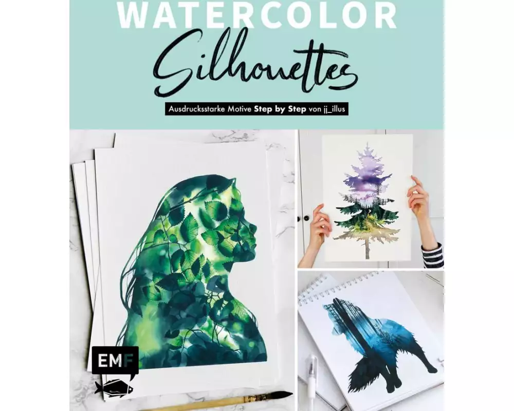 Watercolor Silhouettes – Vom Instagram-Star jj_illus
