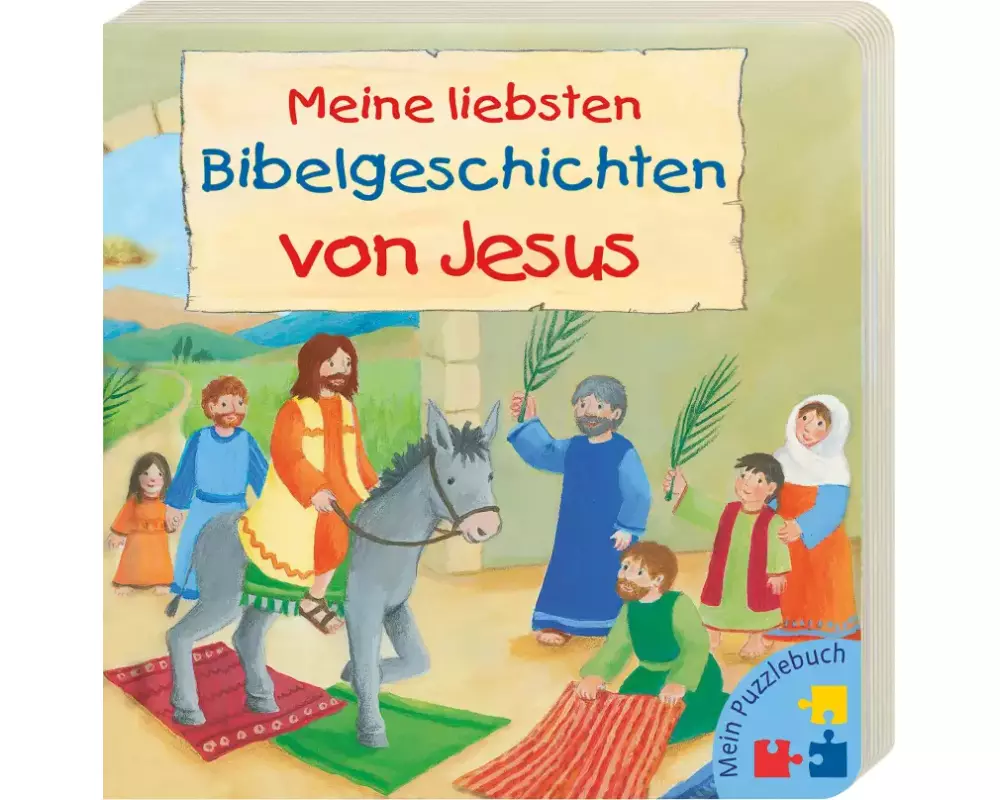 Mein Puzzlebuch: Meine liebsten Bibelgeschichten von Jesus