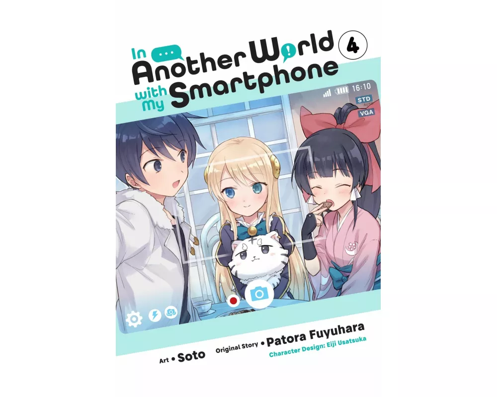 In Another World with My Smartphone, Vol. 4 (manga)