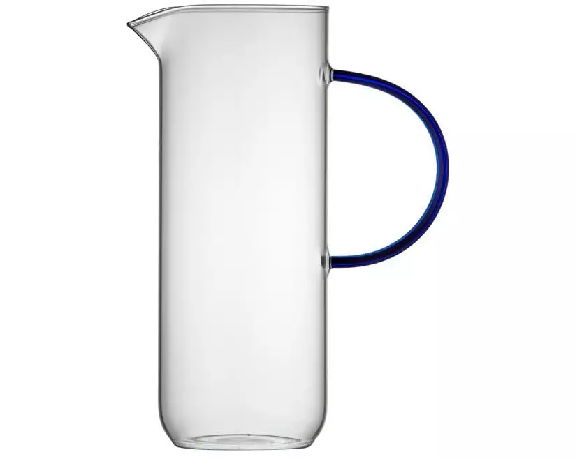 Lyngby Karaffe Torino Blau, 1.1 Liter