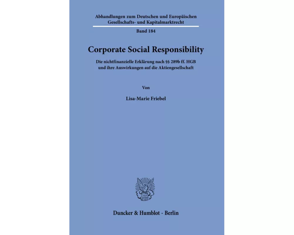 Corporate Social Responsibility