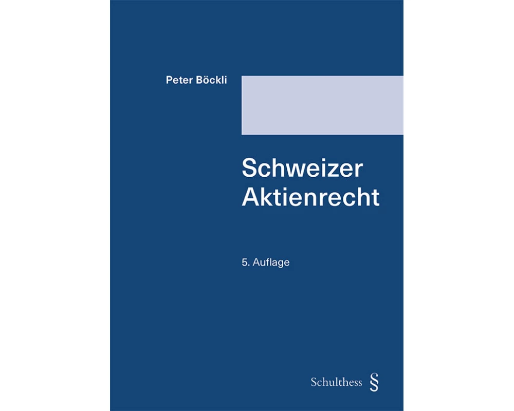 Schweizer Aktienrecht