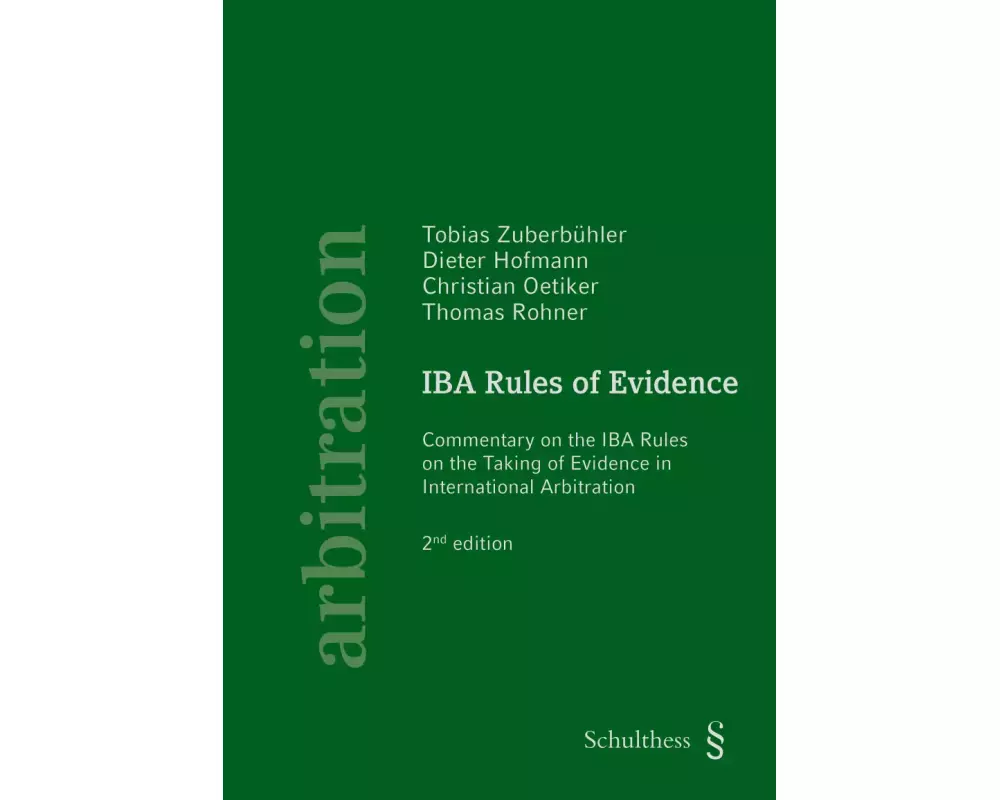 IBA Rules of Taking Evidence (PrintPlu§)