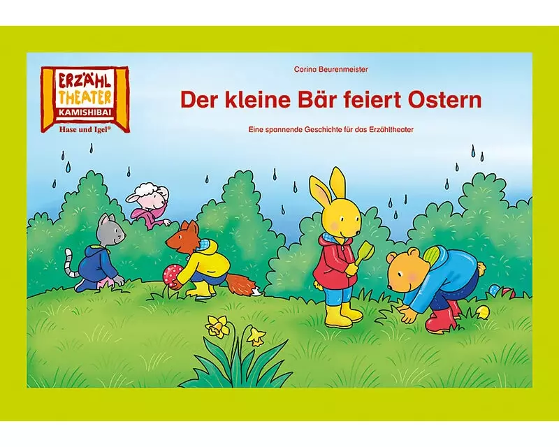 Der kleine Bär feiert Ostern / Kamishibai Bildkarten