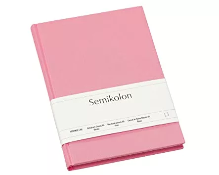 Notizbuch Classic A5 blanko flamingo