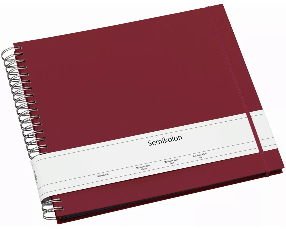 Maxi Mucho Album black burgundy