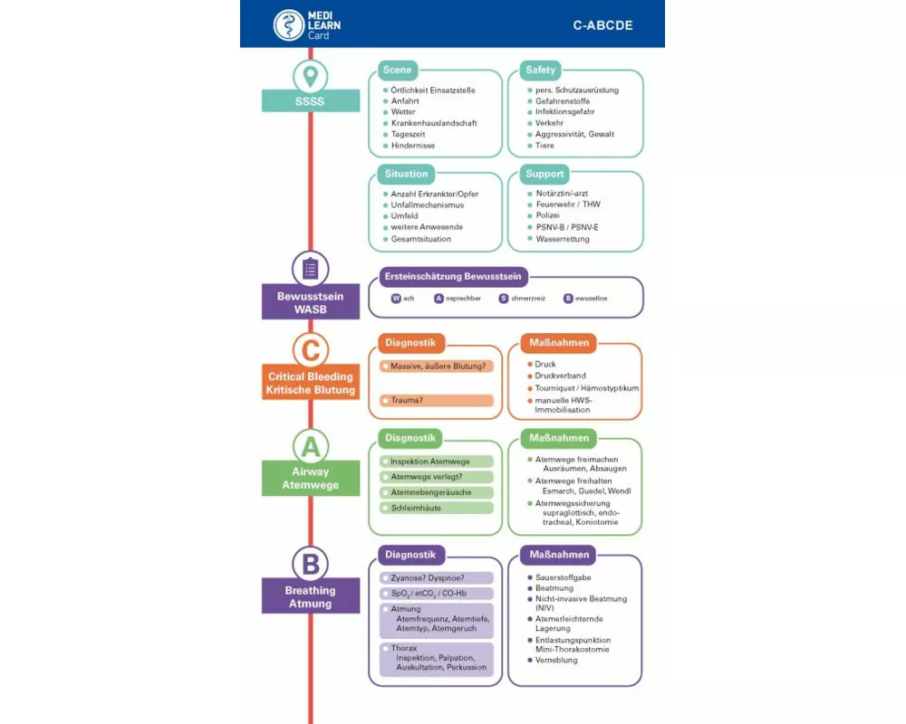 MEDI-LEARN Card: C-ABCDE