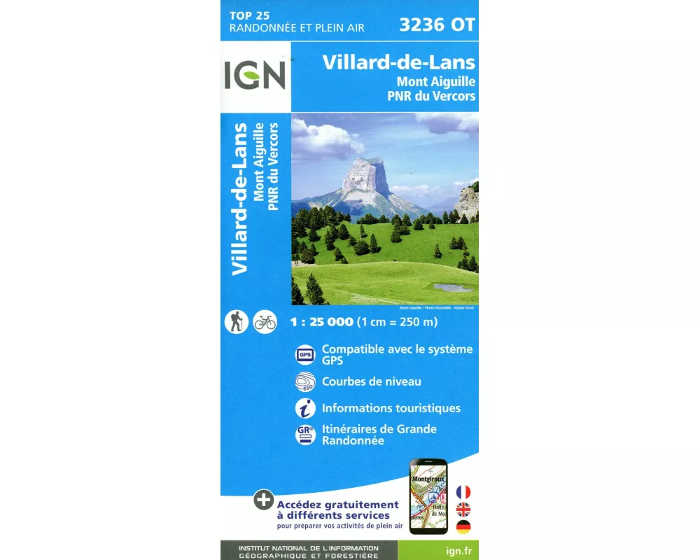 Villard de Lans 1:25 000