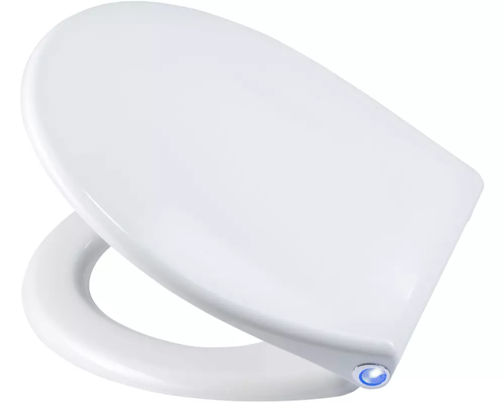 diaqua® Toilettensitz Perth Absenkautomatik, Weiss