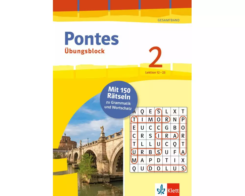 Pontes 2 Gesamtband (ab 2020) - Übungsblock zum Schulbuch 2. Lernjahr