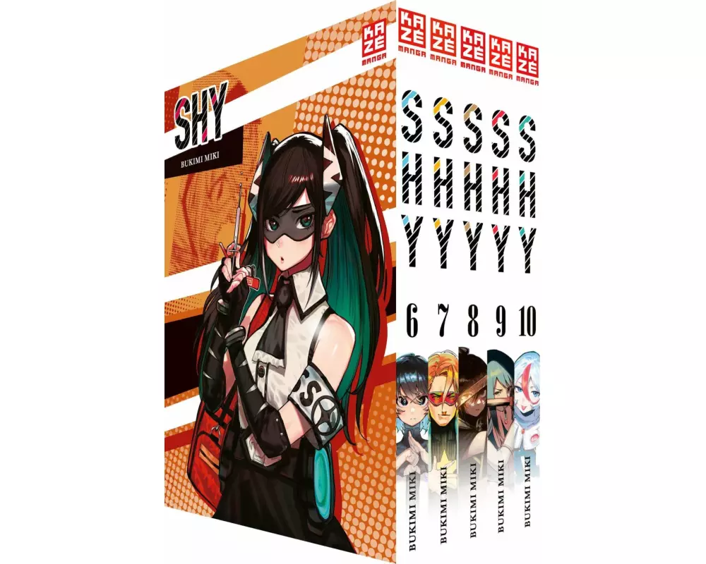 SHY – Band 6-10 im Sammelschuber