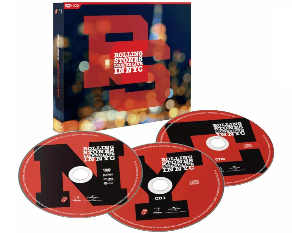 Licked Live In NYC (2CD + DVD)