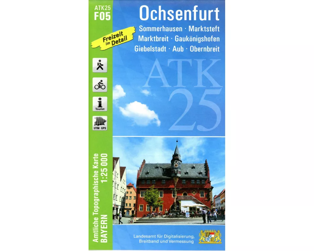 ATK25-F05 Ochsenfurt (Amtliche Topographische Karte 1:25000)