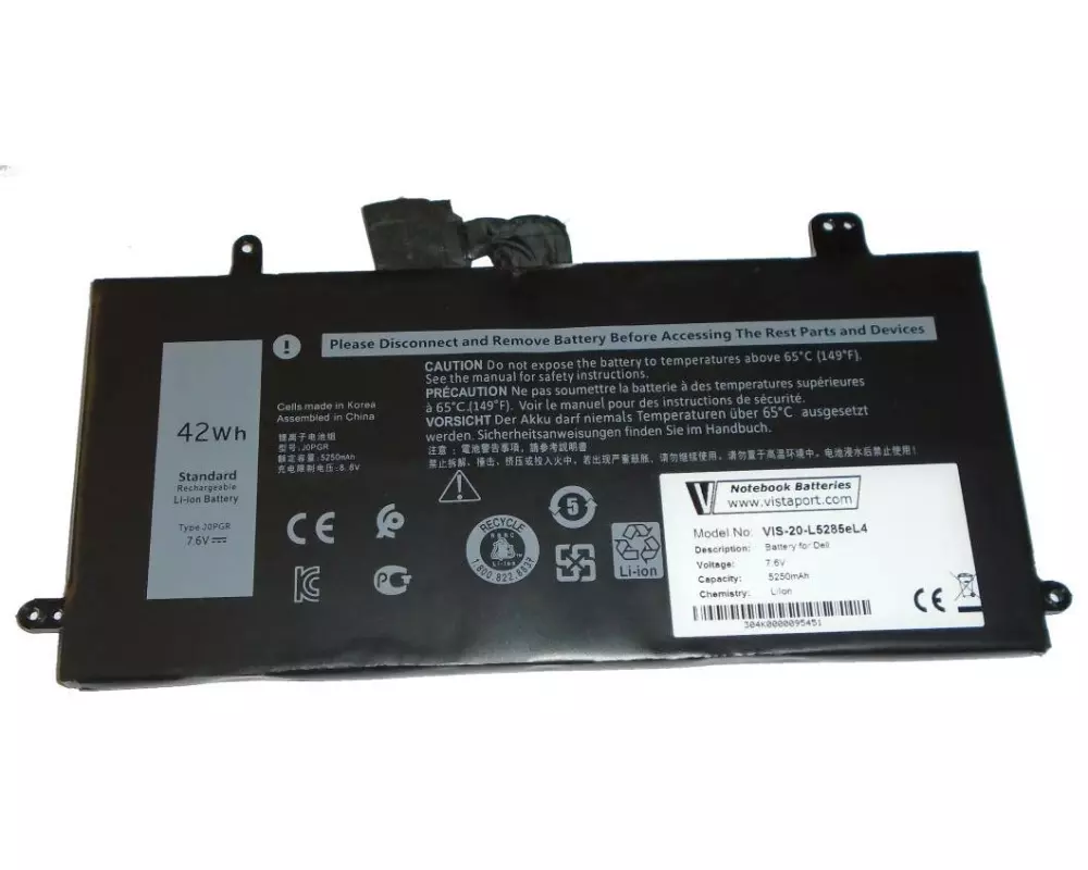 Vistaport Akku für DELL Latitude 5285 / 5290