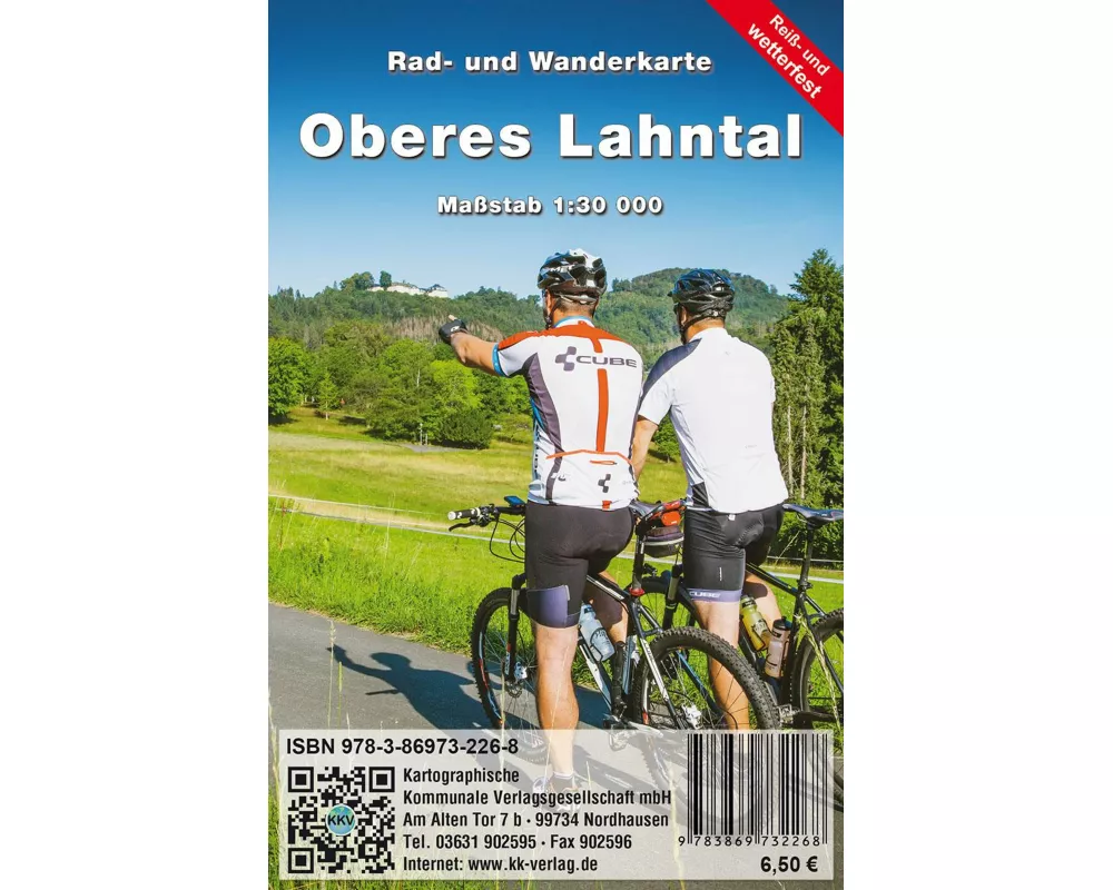 Oberes Lahntal 1:30 000