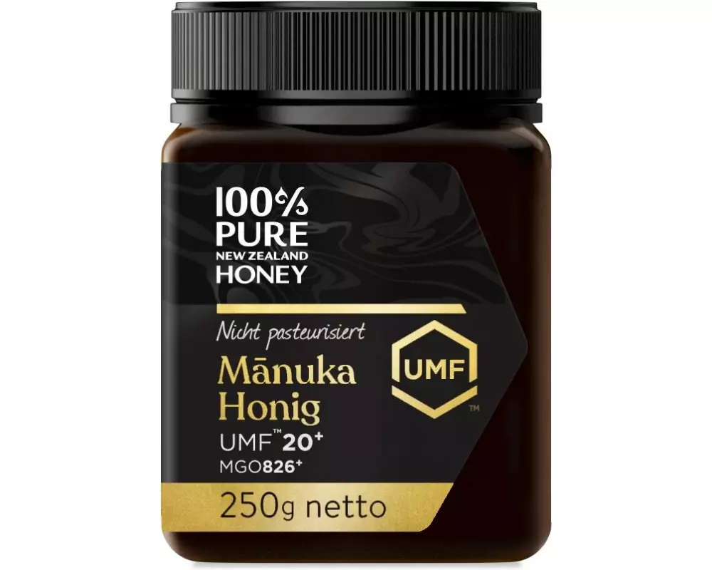 100% Pure New Zealand Honey MGO 826+ Manuka Honig UMF 20+ 250 g