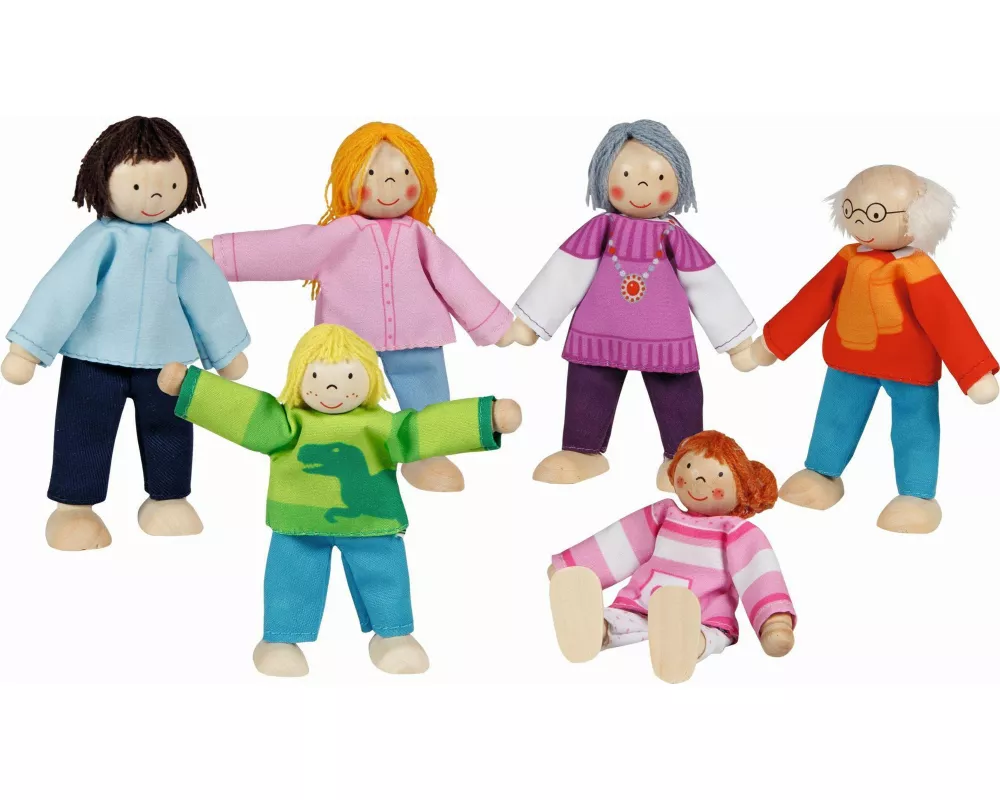 Biegepuppen Moderne Familie