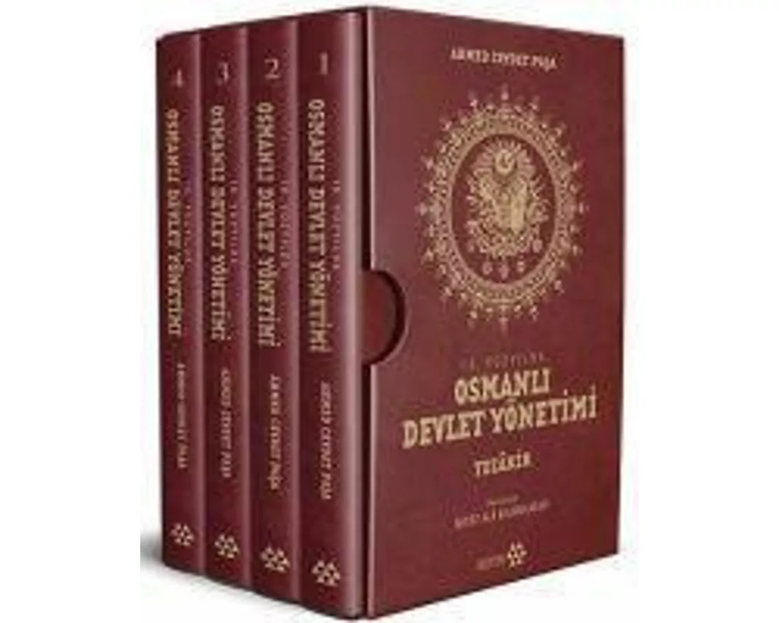 Osmanli Devlet Yönetimi - Tezakir 4 Cilt Takim