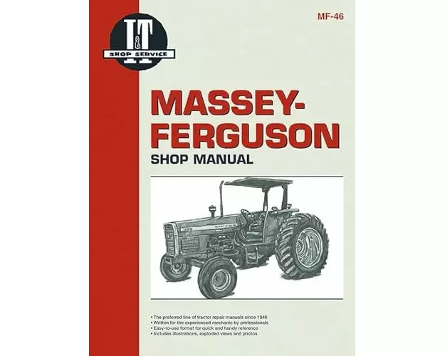 Massey-Ferguson MF340-MF399 Diesel Tractor Service Repair Manual