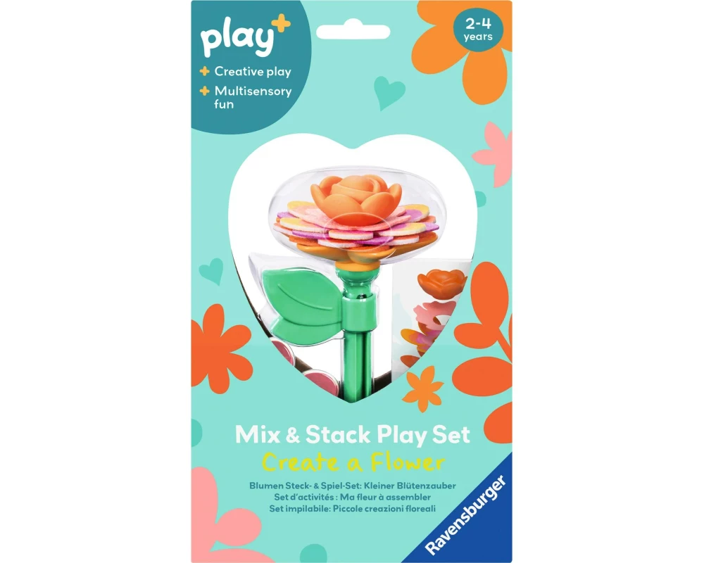 play+ Kleiner Blütenzauber orange