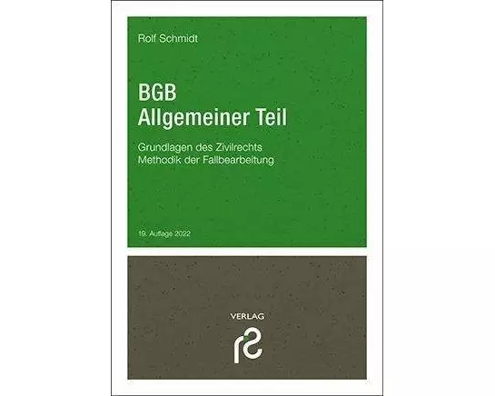 BGB Allgemeiner Teil