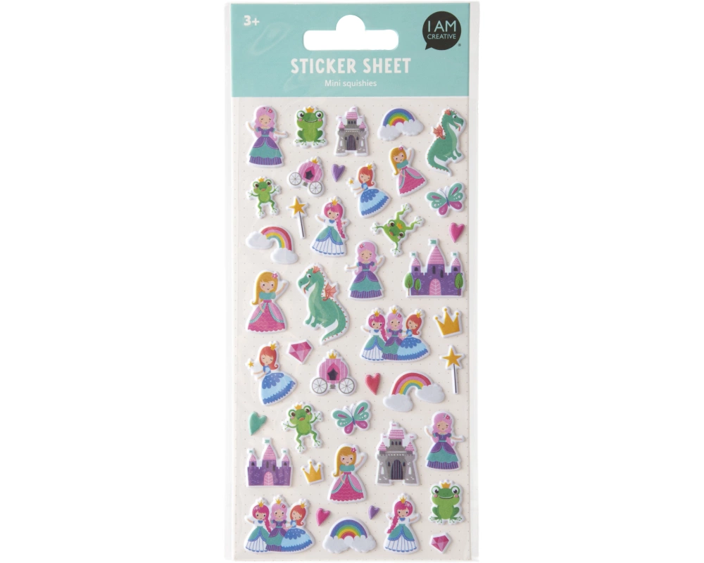 I AM CREATIVE Sticker 3D 4087.739 Princess
