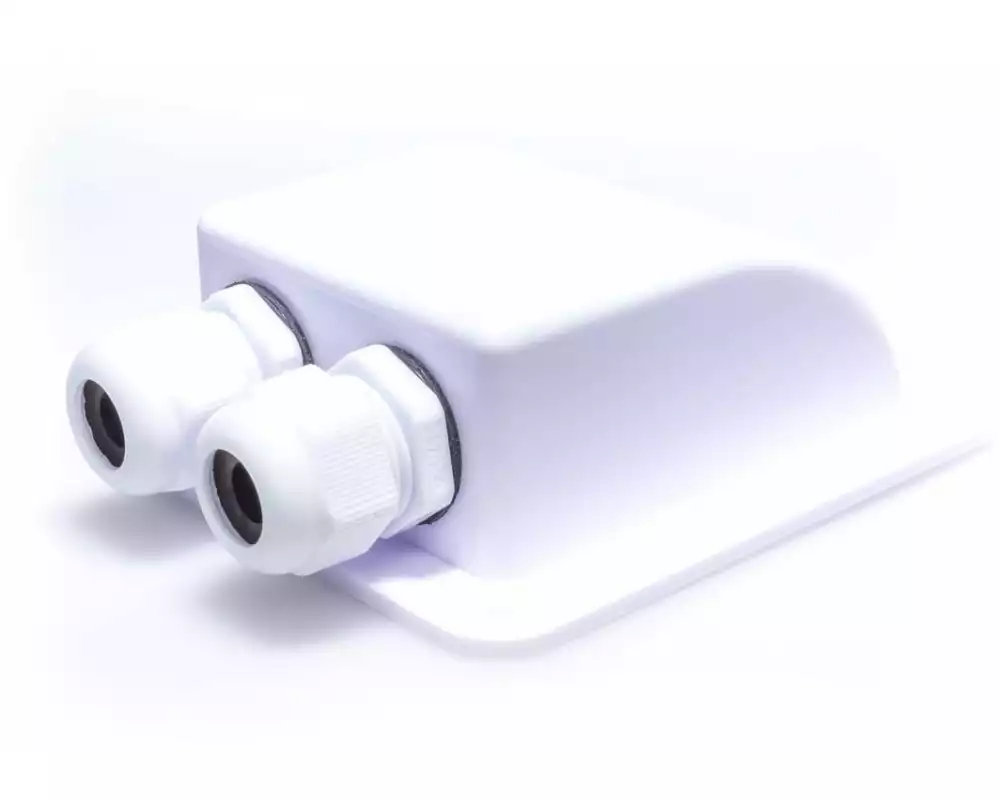 Swaytronic Anschlussbox-Solar doppelt, Weiss