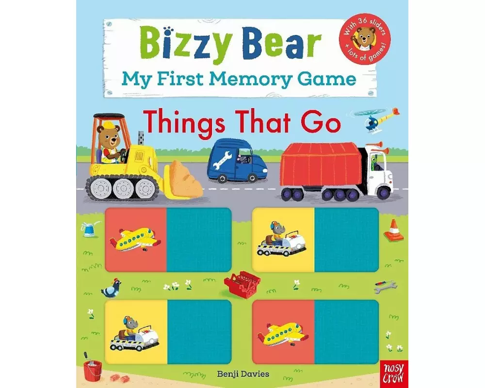 Bizzy Bear: My First Memory Game Book: Things That Go