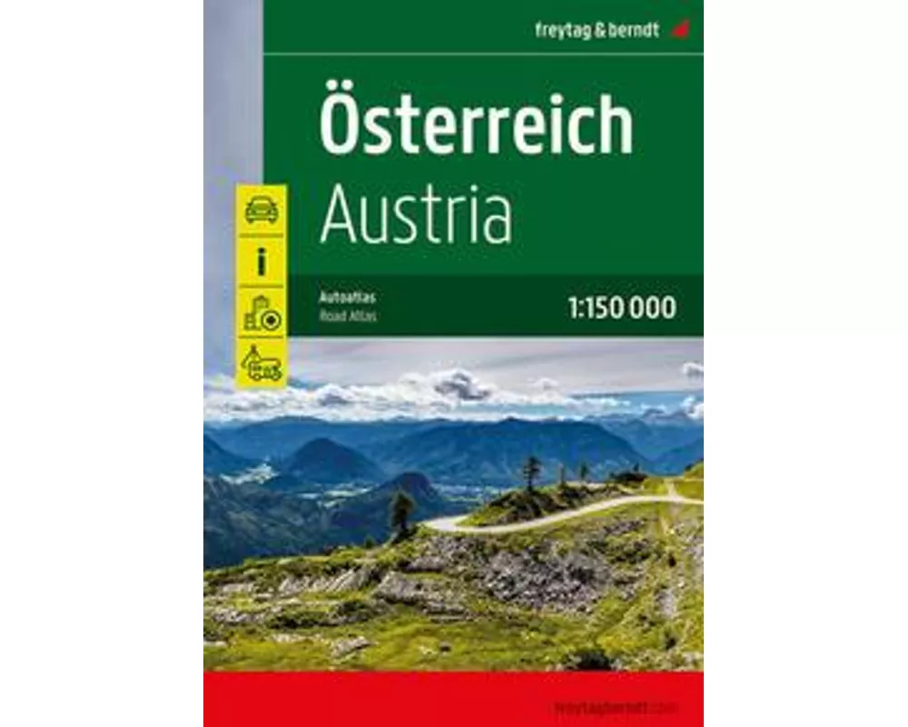 Österreich Supertouring, Autoatlas 1:150.000, freytag & berndt