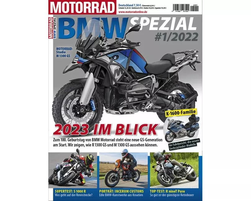 Motorrad BMW Spezial - 01/2022