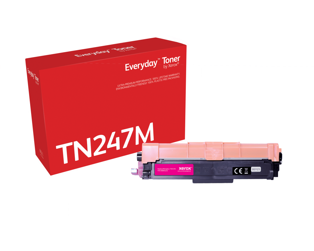 Everyday™ Magenta Toner von Xerox, kompatibel mit Brother TN247M, Hohe Kapazität