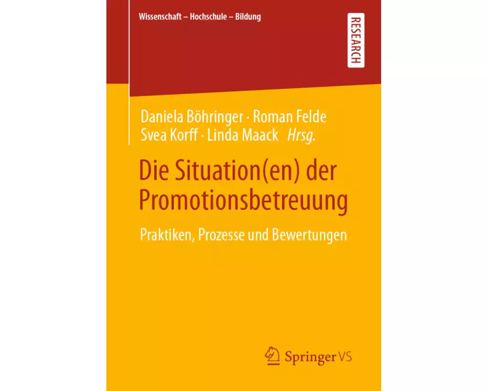 Die Situation(en) der Promotionsbetreuung