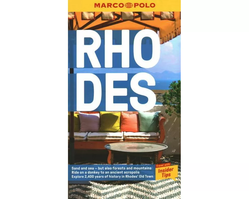 Rhodes Marco Polo Pocket Travel Guide - with pull out map