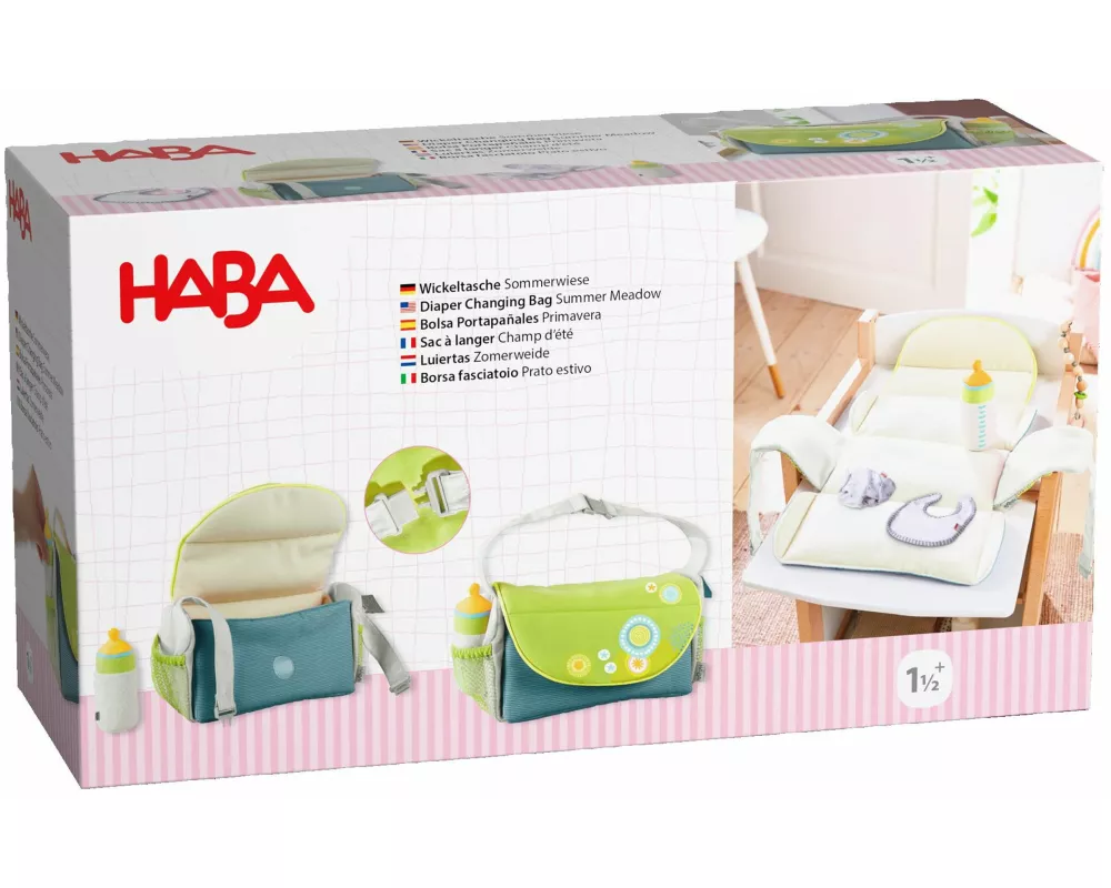 Wickeltasche Sommerwiese
