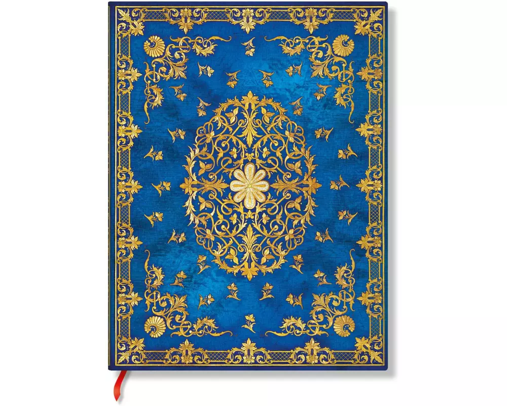 Paperblanks Notizbuch Seidenhimmel 9 x 14 cm, Blanko, Dunkelblau