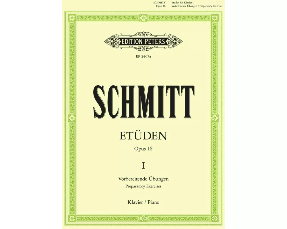 Studies Op. 16 for Piano, Book 1