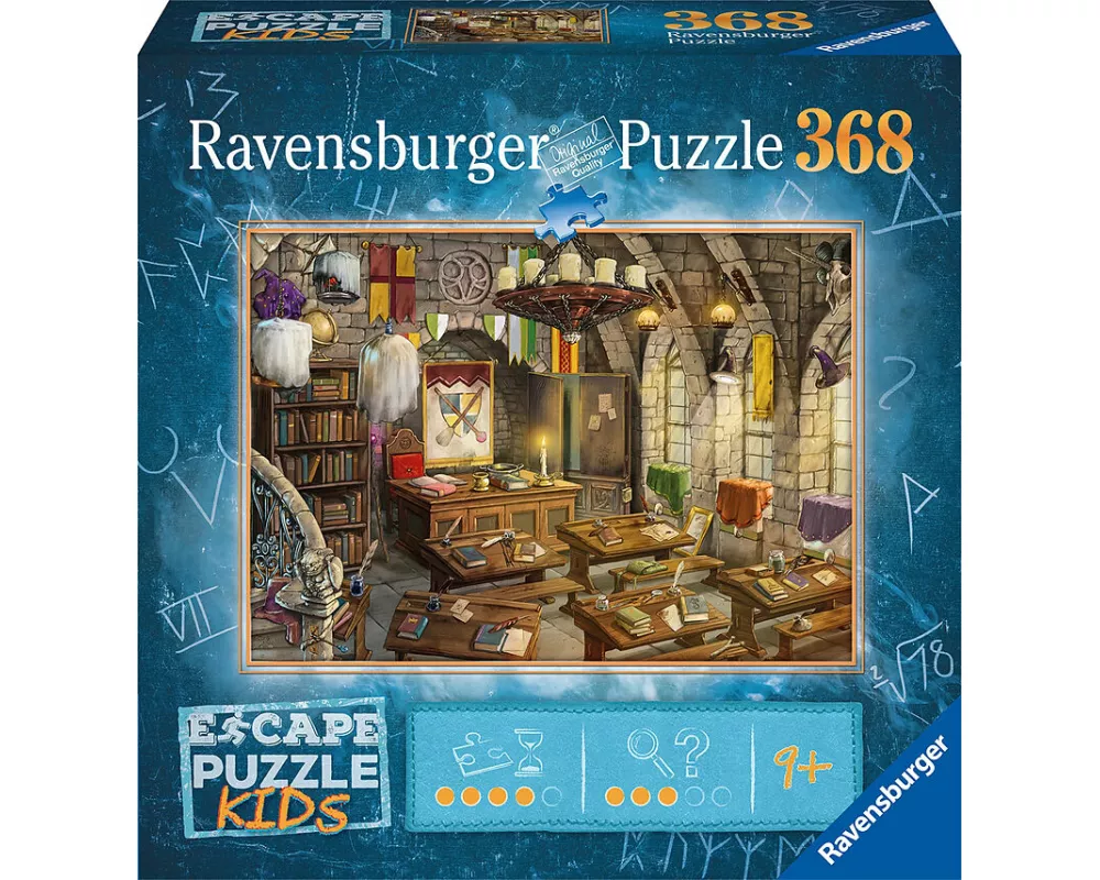 Kinderpuzzle 368 Teile - EXIT Puzzle Kids In der Zauberschule