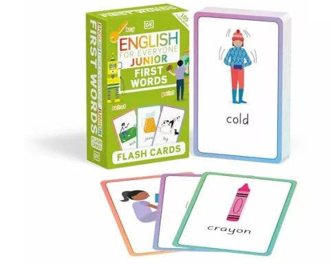 English for Everyone Junior First Words Flash Cards