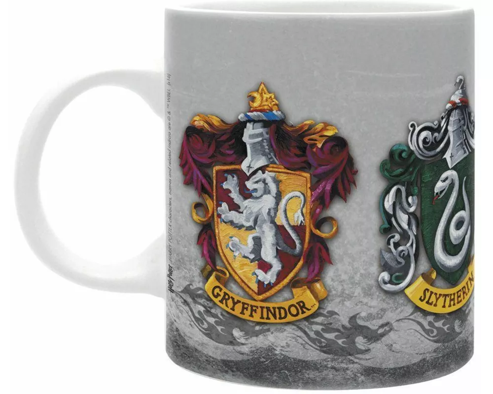 HARRY POTTER - Mug - 320 ml - The 4 Houses - subli - With box