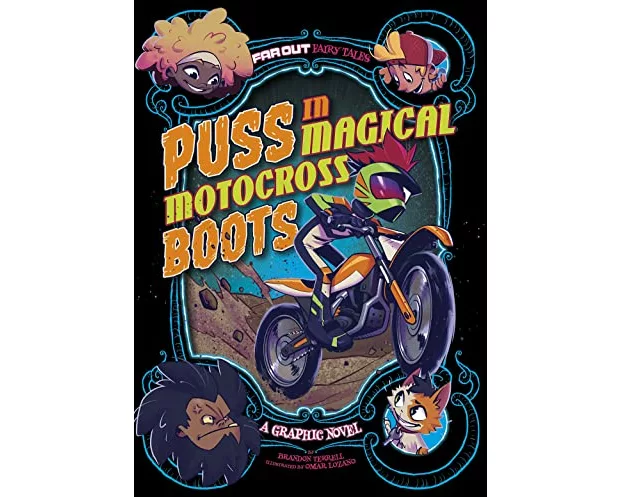 Puss in Magical Motocross Boots