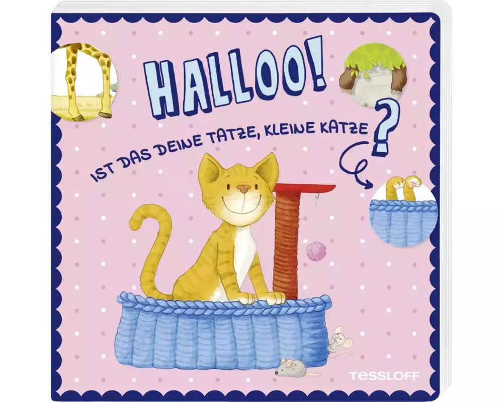 Halloo! Ist das deine Tatze, kleine Katze?