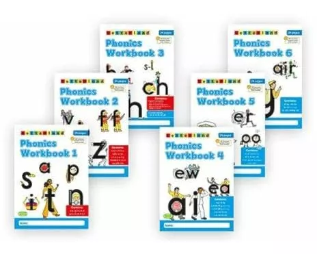 Phonics Workbooks (1-6) [2nd Edition]