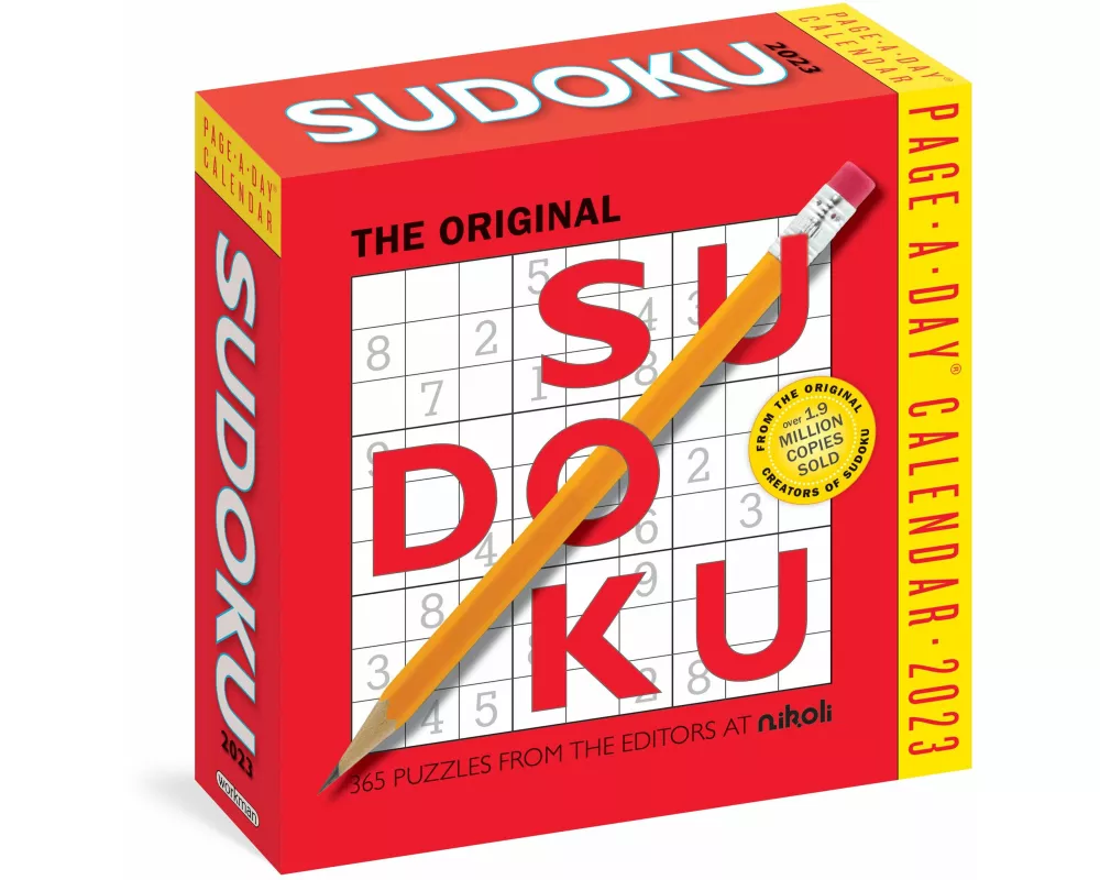 Original Sudoku Page-A-Day Calendar 2023