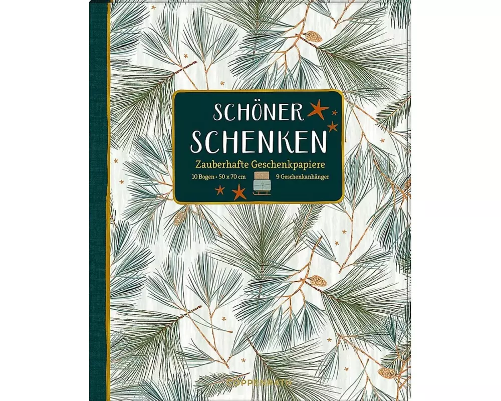 Geschenkpapier-Buch Schöner schenken - Zauberhafte Geschenkpapiere