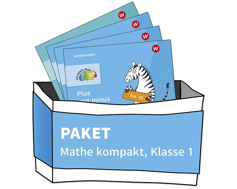 DIE BUNTE REIHE - Mathematik. Paket Mathe kompakt Klasse 1