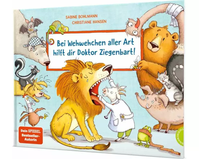 Bei Wehwehchen aller Art hilft dir Doktor Ziegenbart!