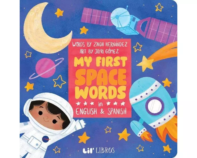 My First Space Words in English and Spanish