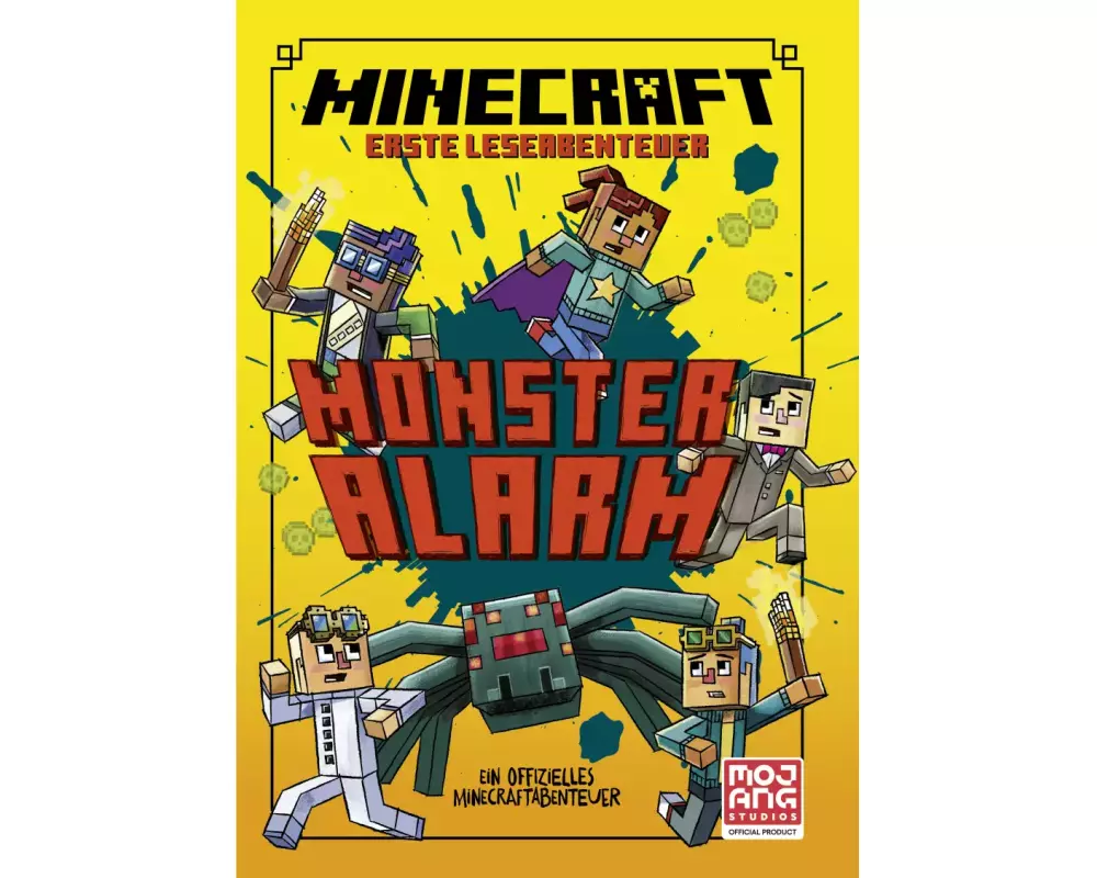 Minecraft Erste Leseabenteuer – Monster-Alarm