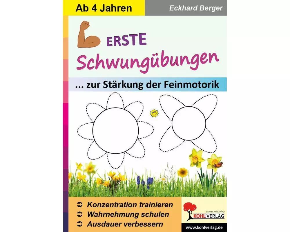 Erste Schwungübungen zur Stärkung der Feinmotorik